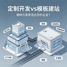 阳泉建站-定制开发vs模板建站:哪种方案更适合你的企业?