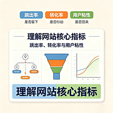 阳泉建站-理解网站核心指标:跳出率、转化率与用户粘性